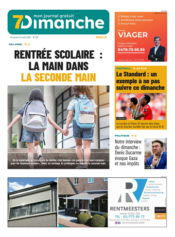 Pack Journaux Belges Du Dimanche 24 Août 2025