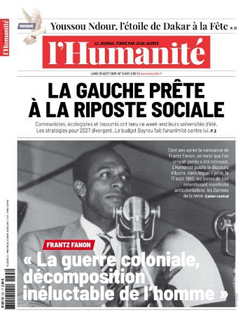 L'Humanite - 25 Août 2025