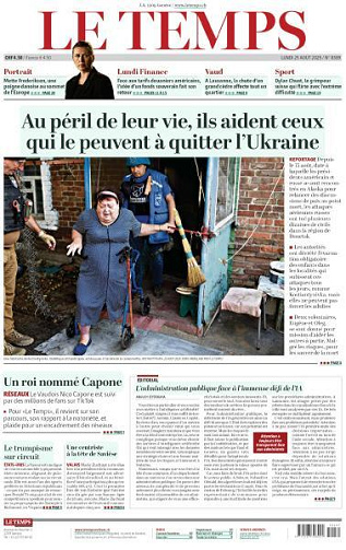 Le Temps - 25 Août 2025