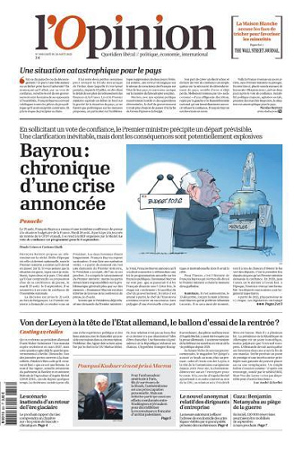L’Opinion - 26 Août 2025