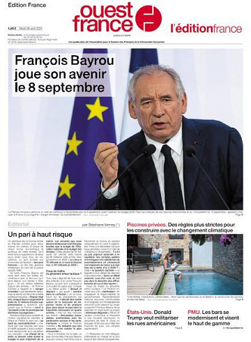 Ouest-France Édition France - 26 Août 2025