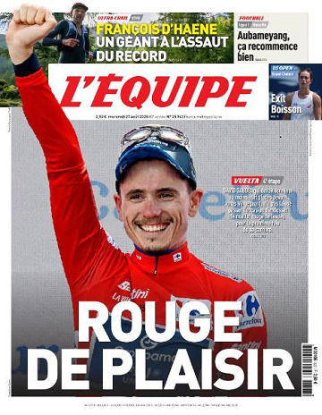L’equipe du Mercredi 27 Août 2025