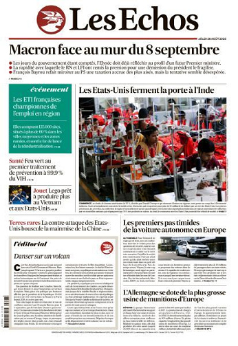 Les Echos - 28 Août 2025