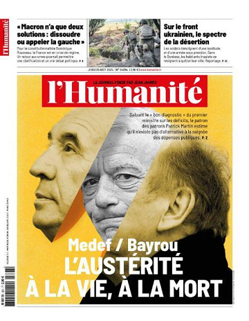 L'Humanite - 28 Août 2025