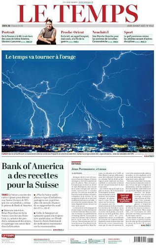 Le Temps - 28 Août 2025