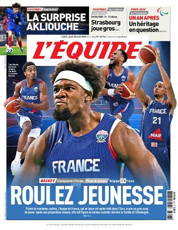 L’equipe du Jeudi 28 Août 2025
