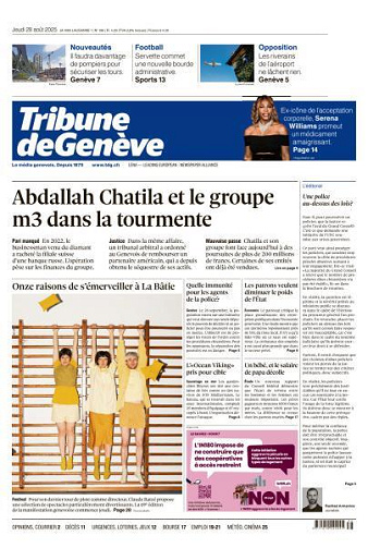 Tribune de Genève - 28 Août 2025