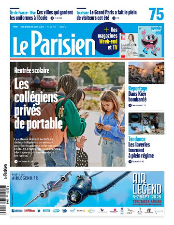 Le Parisien - 29 Août 2025