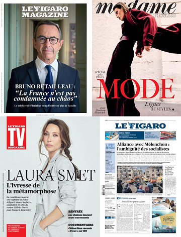 Pack Le Figaro et ses 3 suppléments - Vendredi 29 Août 2025