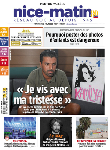 Pack Journaux Groupe Nice-Matin (8 éditions) - 29 Août 2025