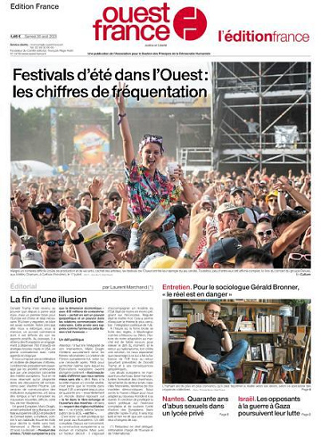 Ouest-France Édition France - 30 Août 2025