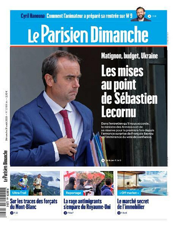 Le Parisien - 31 Août 2025