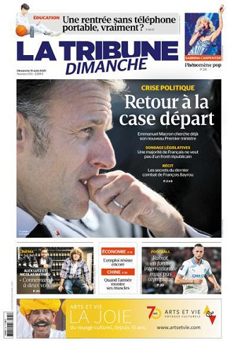 La Tribune Dimanche - 31 Août 2025