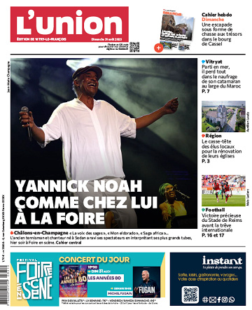 L'Union - (7 éditions) - 31 Août 2025