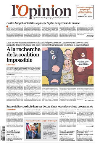 L’Opinion - 1er Septembre 2025
