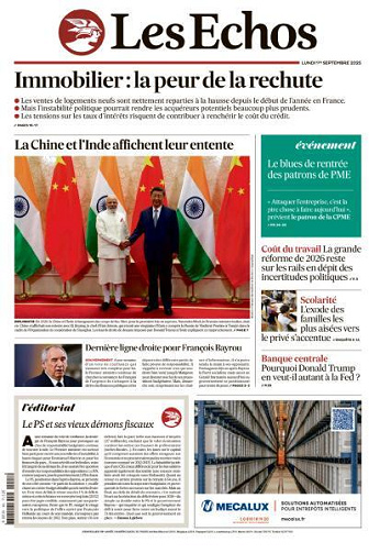 Les Echos - 1er Septembre 2025