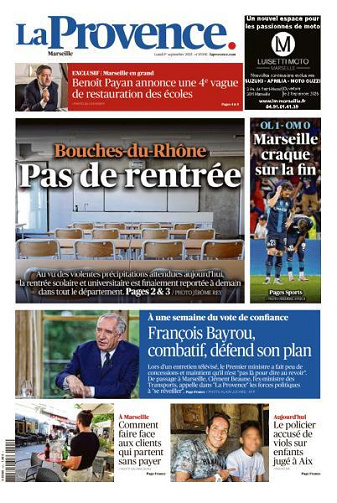 La Provence - 1er Septembre 2025