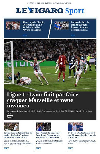 Le Figaro Sport - 1er Septembre 2025