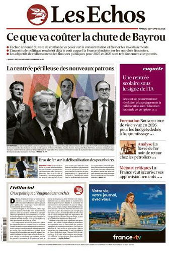 Les Echos - 2 Septembre 2025