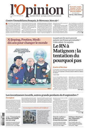 L’Opinion - 3 Septembre 2025