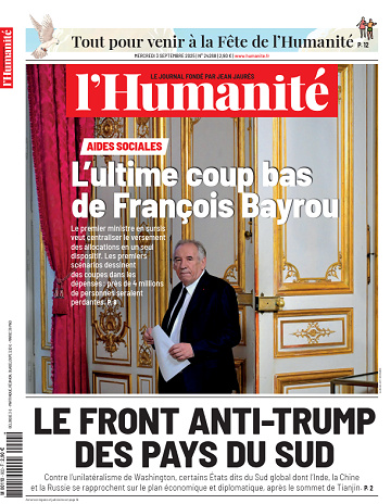 L'Humanite - 3 Septembre 2025