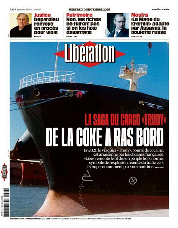 Libération du Mercredi 3 Septembre 2025