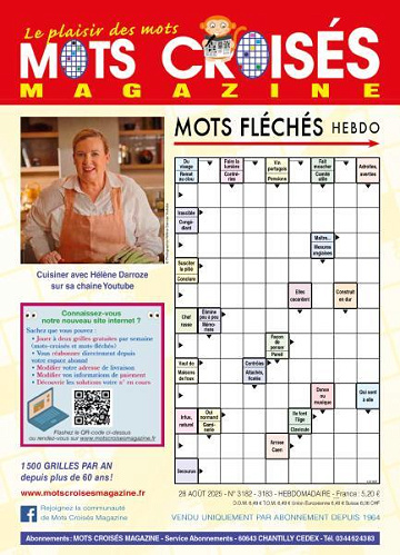 Mots Croisés Magazine - 28 Août 2025