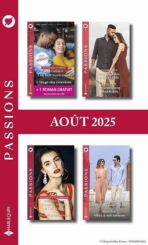 Pack Harlequin Passions - Août 2025 - Collectif (2025)