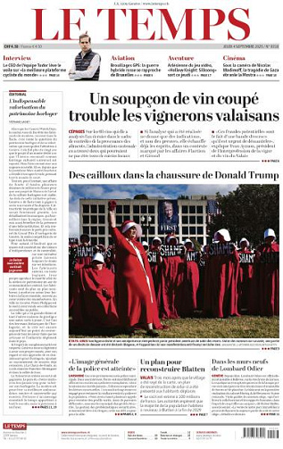 Le Temps - 4 Septembre 2025
