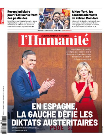 L'Humanite - 4 Septembre 2025