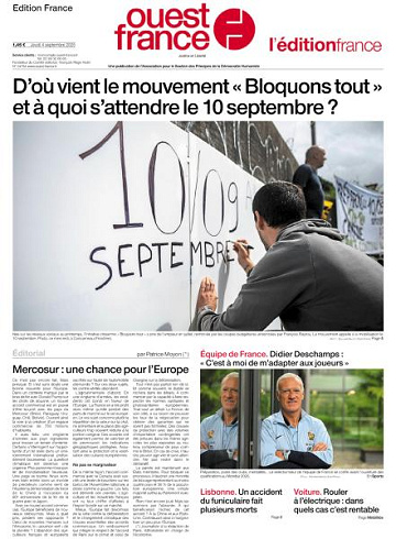 Ouest-France Édition France - 4 Septembre 2025