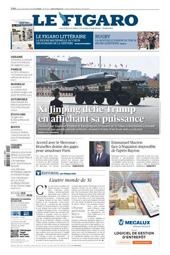 Le Figaro du Jeudi 4 Septembre 2025
