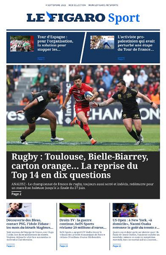 Le Figaro Sport - 4 Septembre 2025