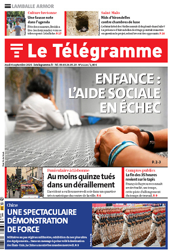 Le Télégramme (19 éditions) - 4 Septembre 2025