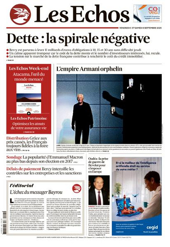 Les Echos - 5-6 Septembre 2025