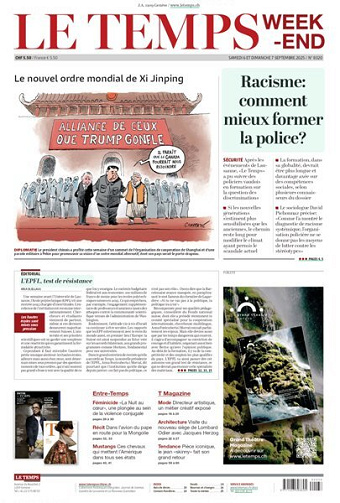 Le Temps - 6-7 Septembre 2025