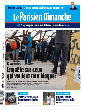 Le Parisien - 7 Septembre 2025