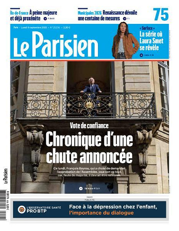 Le Parisien - 8 Septembre 2025