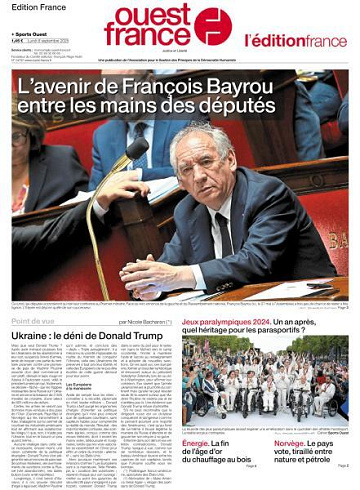Ouest-France Édition France - 8 Septembre 2025