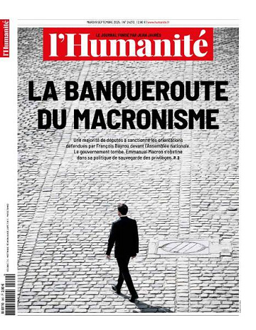 L'Humanite - 9 Septembre 2025