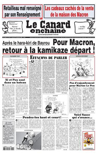 Le Canard enchaîné - 10 Septembre 2025