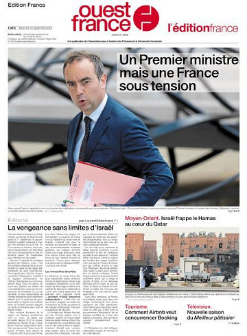 Ouest-France Édition France - 10 Septembre 2025