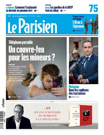 Le Parisien - 11 Septembre 2025
