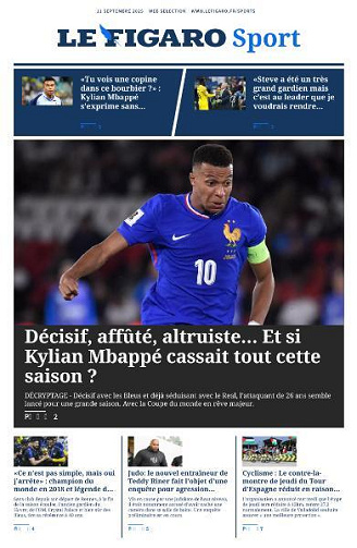 Le Figaro Sport - 11 Septembre 2025