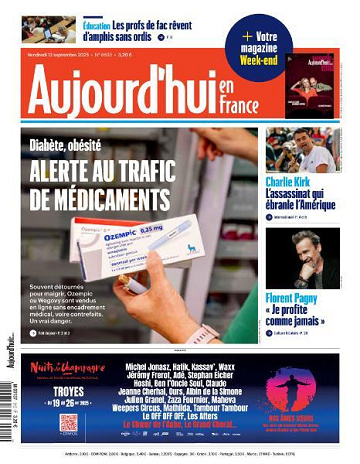 Aujourd’hui en France - 12 Septembre 2025