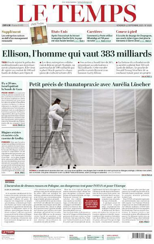 Le Temps - 12 Septembre 2025