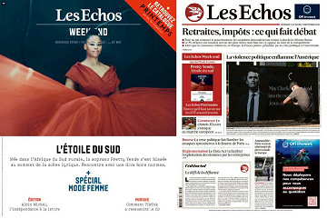Pack Les Echos + Les Echos Week-end - 12 Septembre 2025