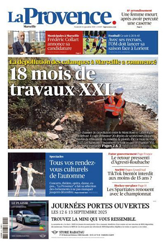 La Provence - 12 Septembre 2025