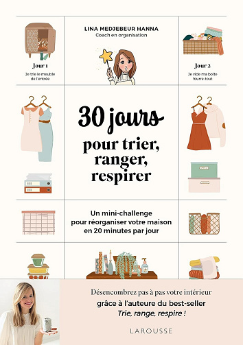 Lina Medjebeur Hanna - 30 jours pour trier, ranger, respirer (2025)