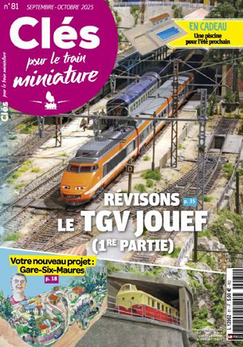 Clés pour le train miniature - Septembre-Octobre 2025